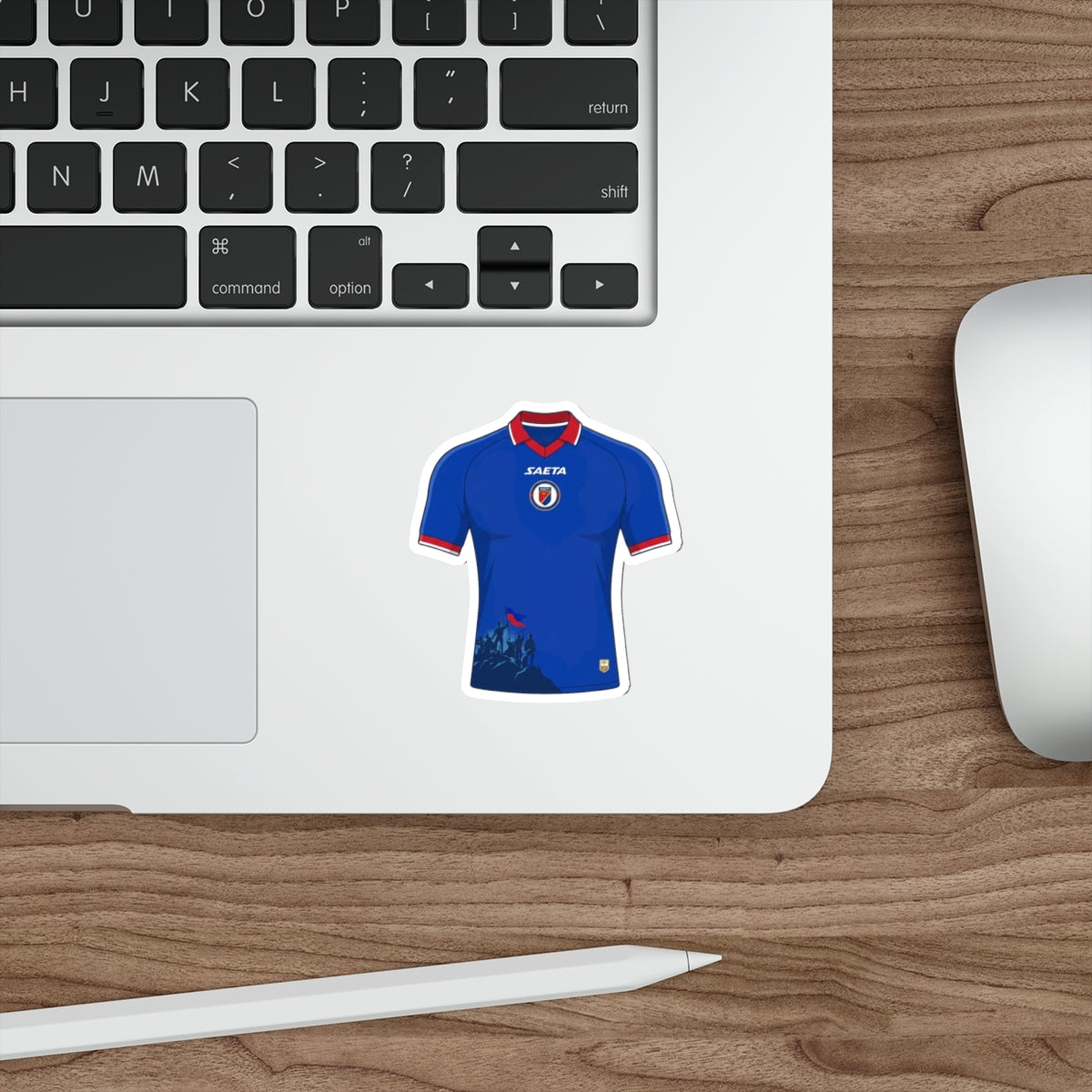Haiti 2026 Home Kit Die-Cut Sticker – Les Grenadiers Vinyl Decal