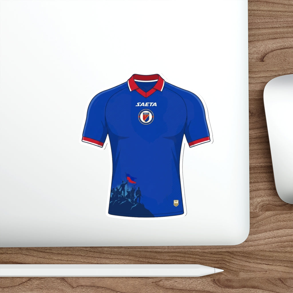 Haiti 2026 Home Kit Die-Cut Sticker – Les Grenadiers Vinyl Decal