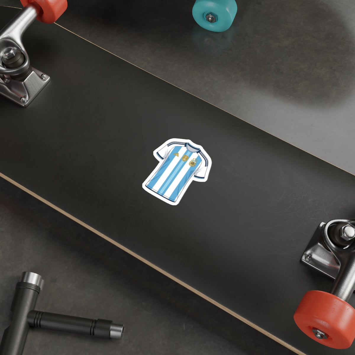 Argentina 2026 Home Kit Die-Cut Sticker – Football Vinyl Decal