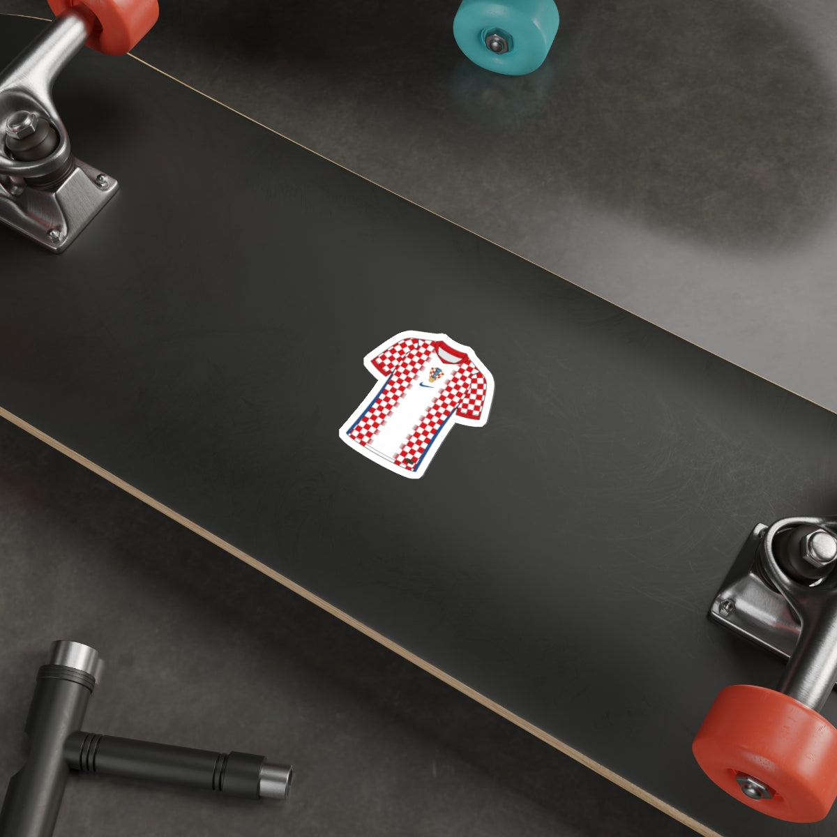 Croatia 2026 Home Kit Die-Cut Sticker – Football Vinyl Decal