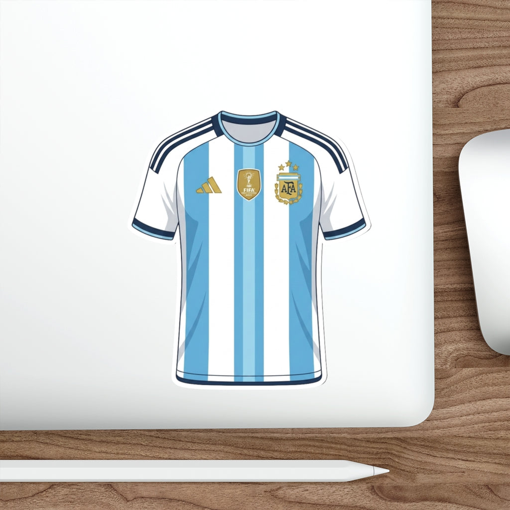 Argentina 2026 Home Kit Die-Cut Sticker – Football Vinyl Decal