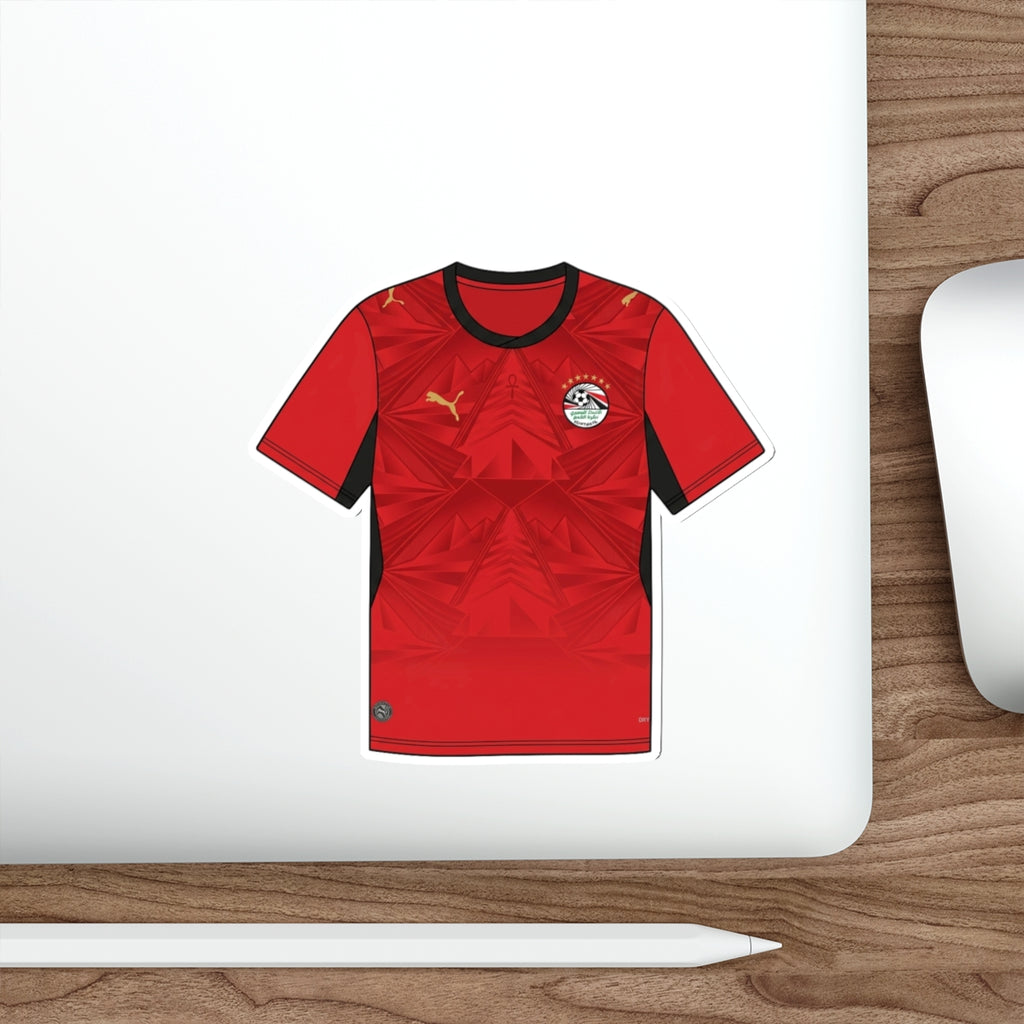 Egypt 2026 Home Kit Die-Cut Sticker – Football Vinyl Decal