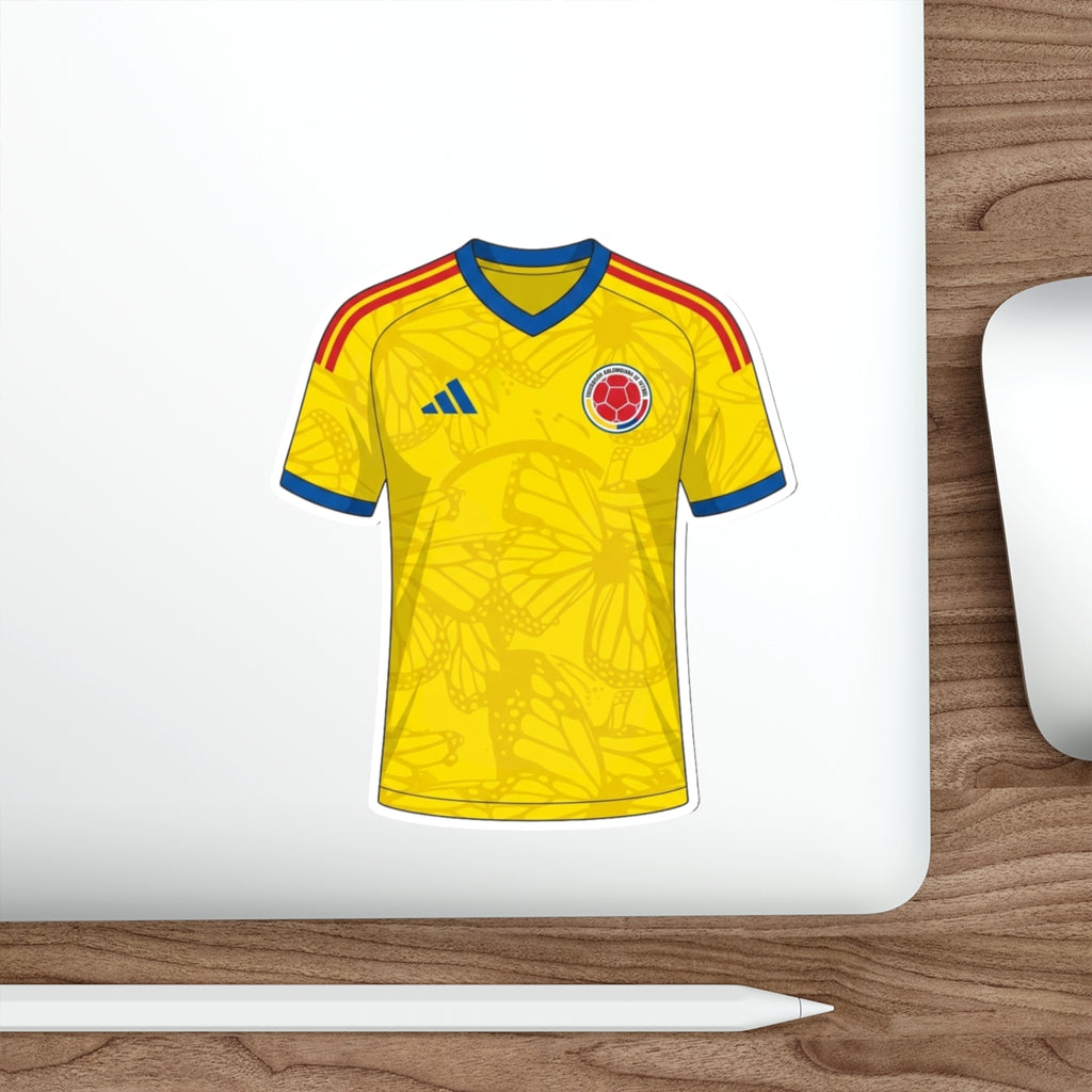 Colombia 2026 Home Kit Die-Cut Sticker – Football Vinyl Decal