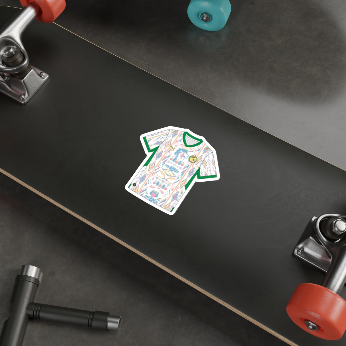 Senegal 2026 Home Kit Die-Cut Sticker – Football Vinyl Decal