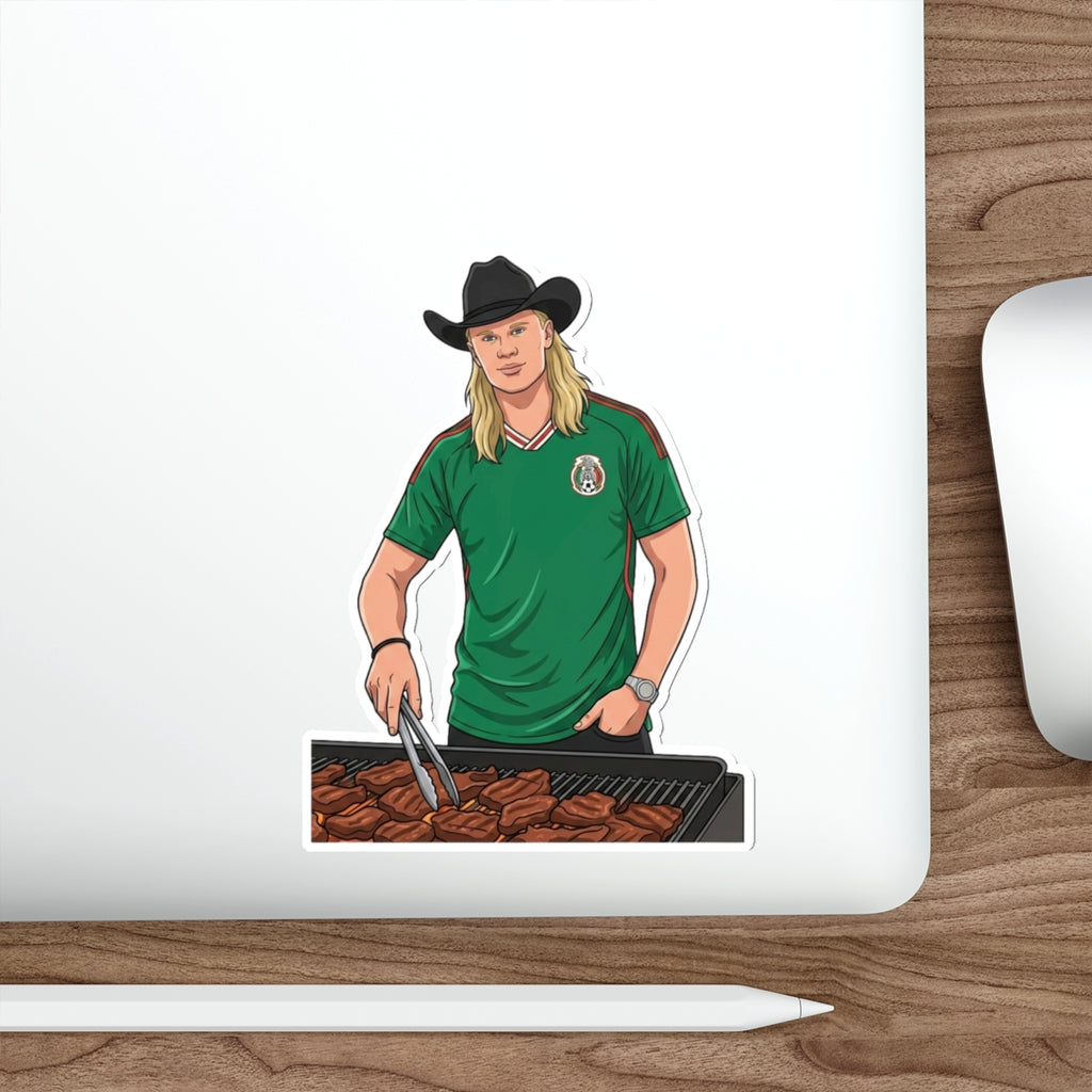 Erling Haaland - El Haaland Norteño Asador Sticker