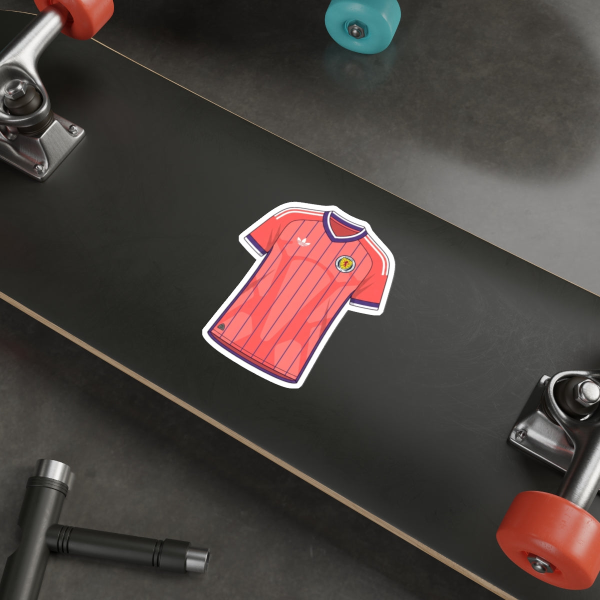 Scotland 2026 Away Kit Die-Cut Sticker – Football Vinyl Decal