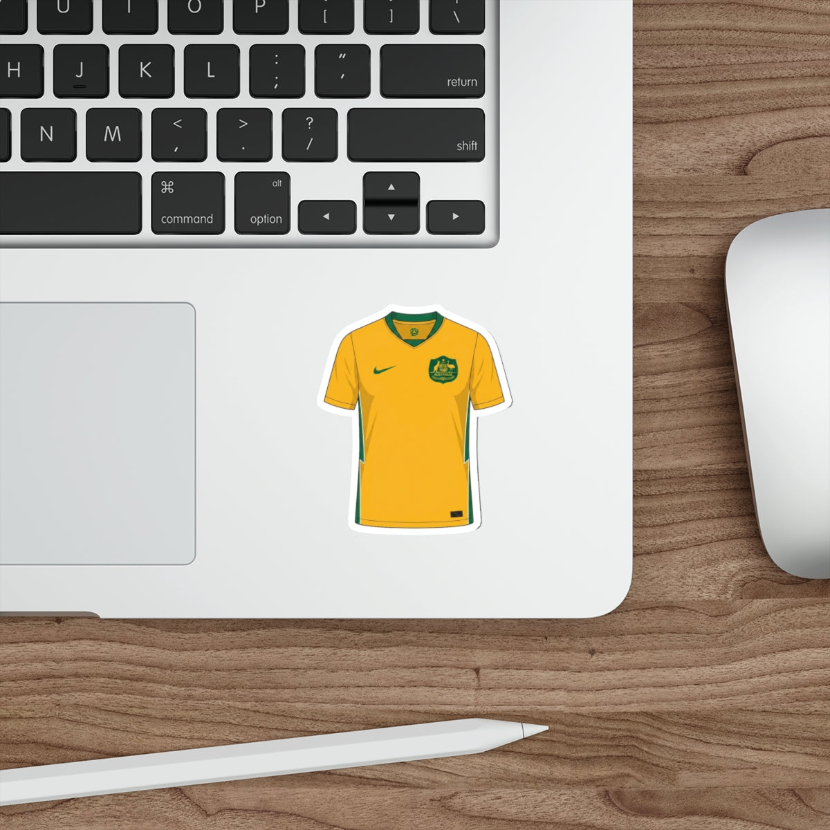 Australia 2026 Home Kit Die-Cut Sticker – Soccer Vinyl Decal