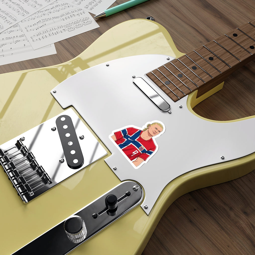 ERLING HAALAND - HAALAND HERMANO STICKER