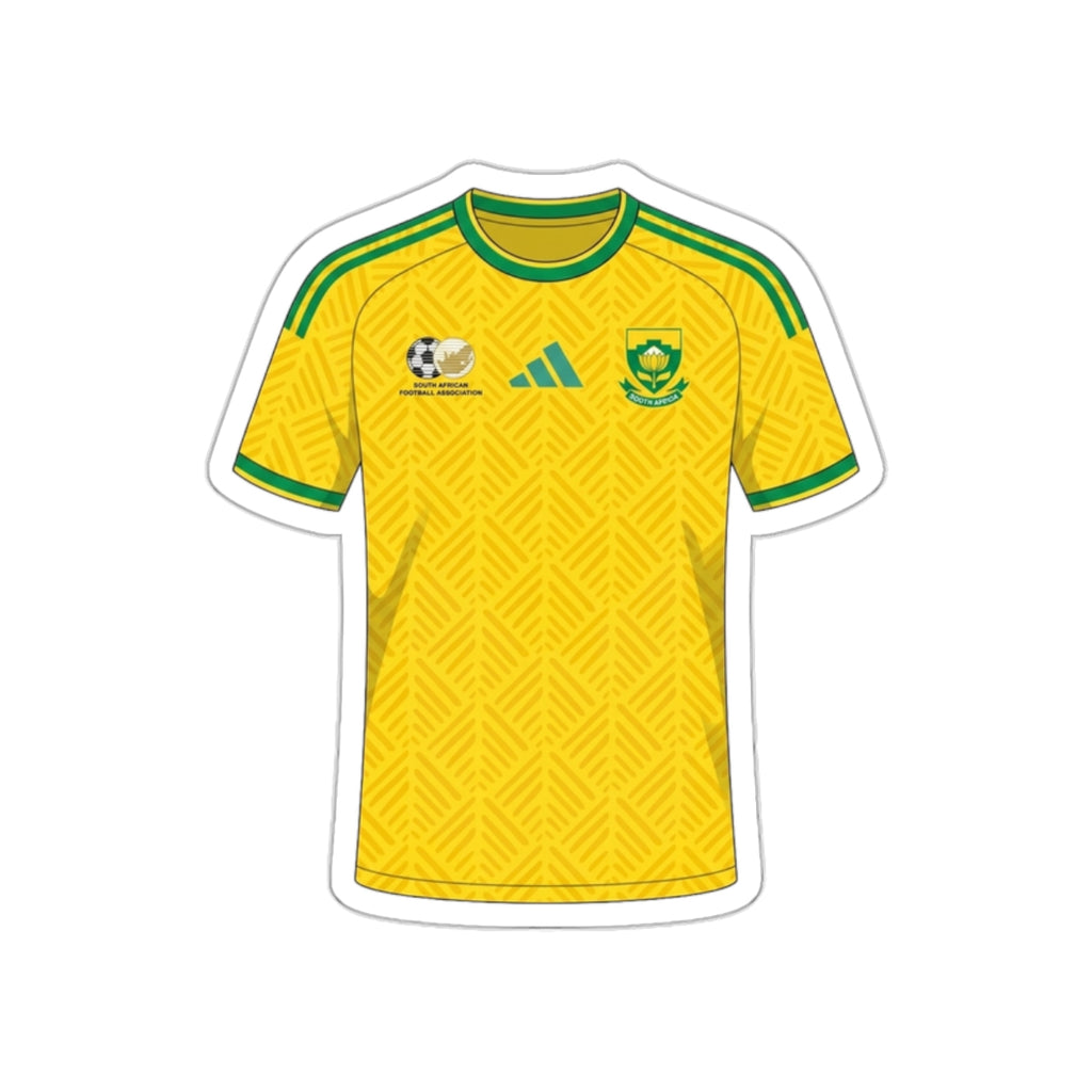 South Africa 2026 Home Kit Die-Cut Sticker – Football Vinyl Decal