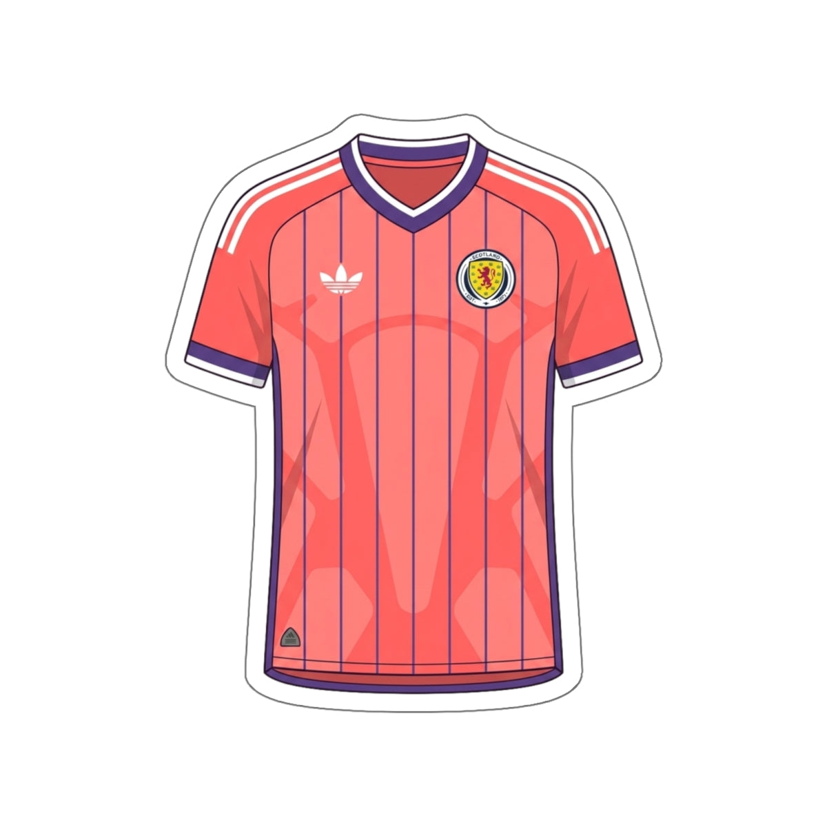 Scotland 2026 Away Kit Die-Cut Sticker – Football Vinyl Decal