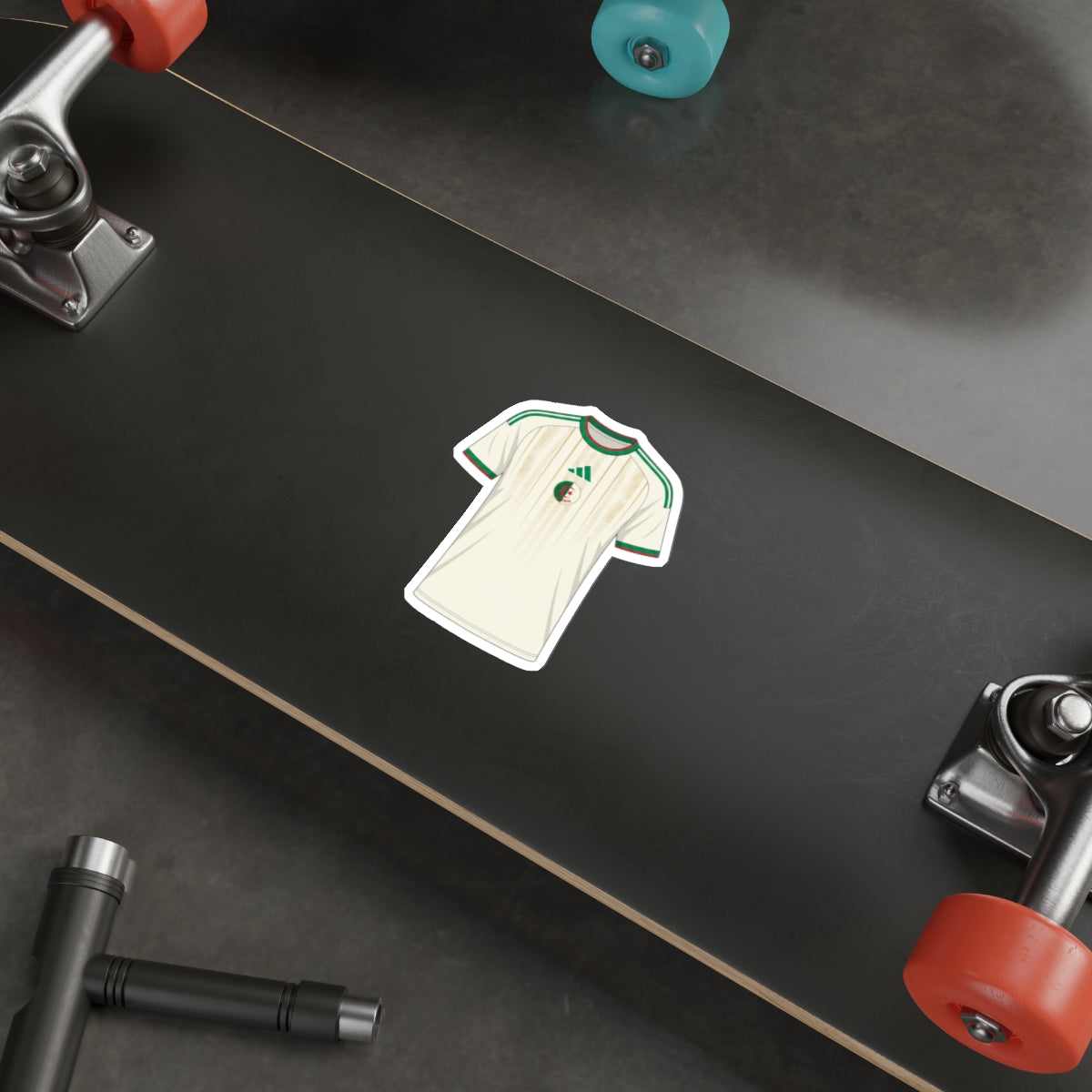 Algeria 2026 Home Kit Die-Cut Sticker – Football Vinyl Decal