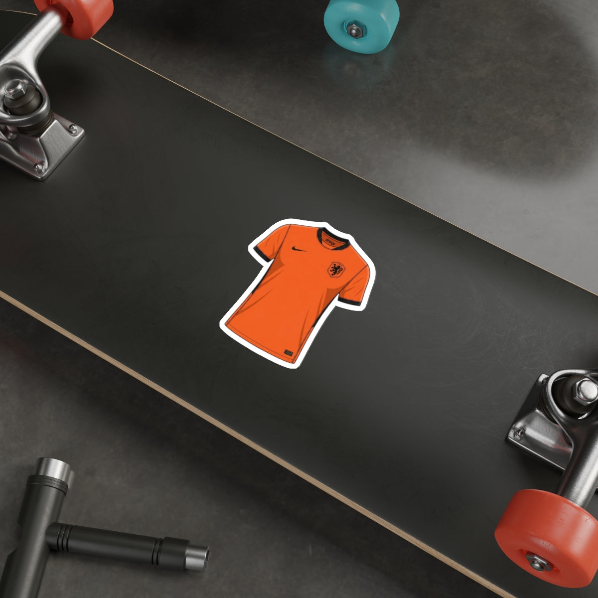 Netherlands 2024 Home Kit Die-Cut Sticker – Oranje Football Vinyl Decal