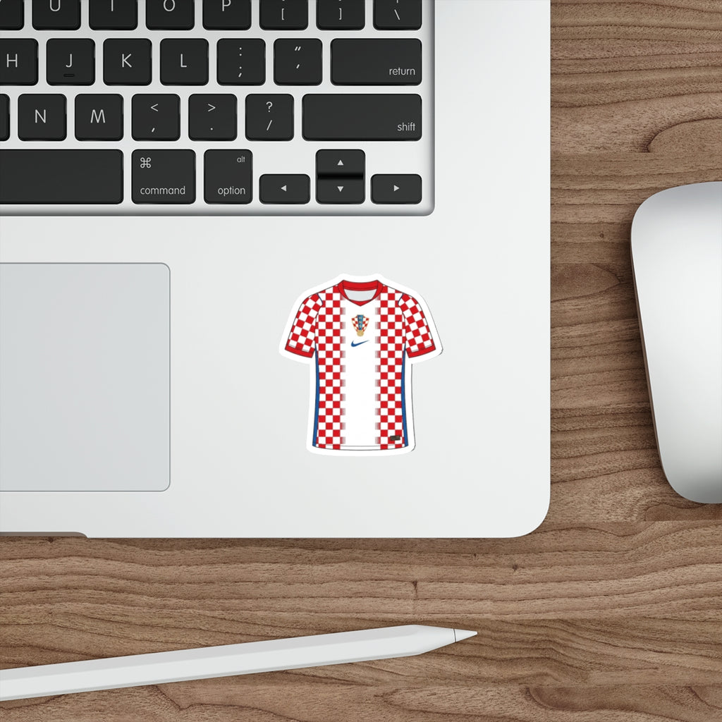 Croatia 2026 Home Kit Die-Cut Sticker – Football Vinyl Decal