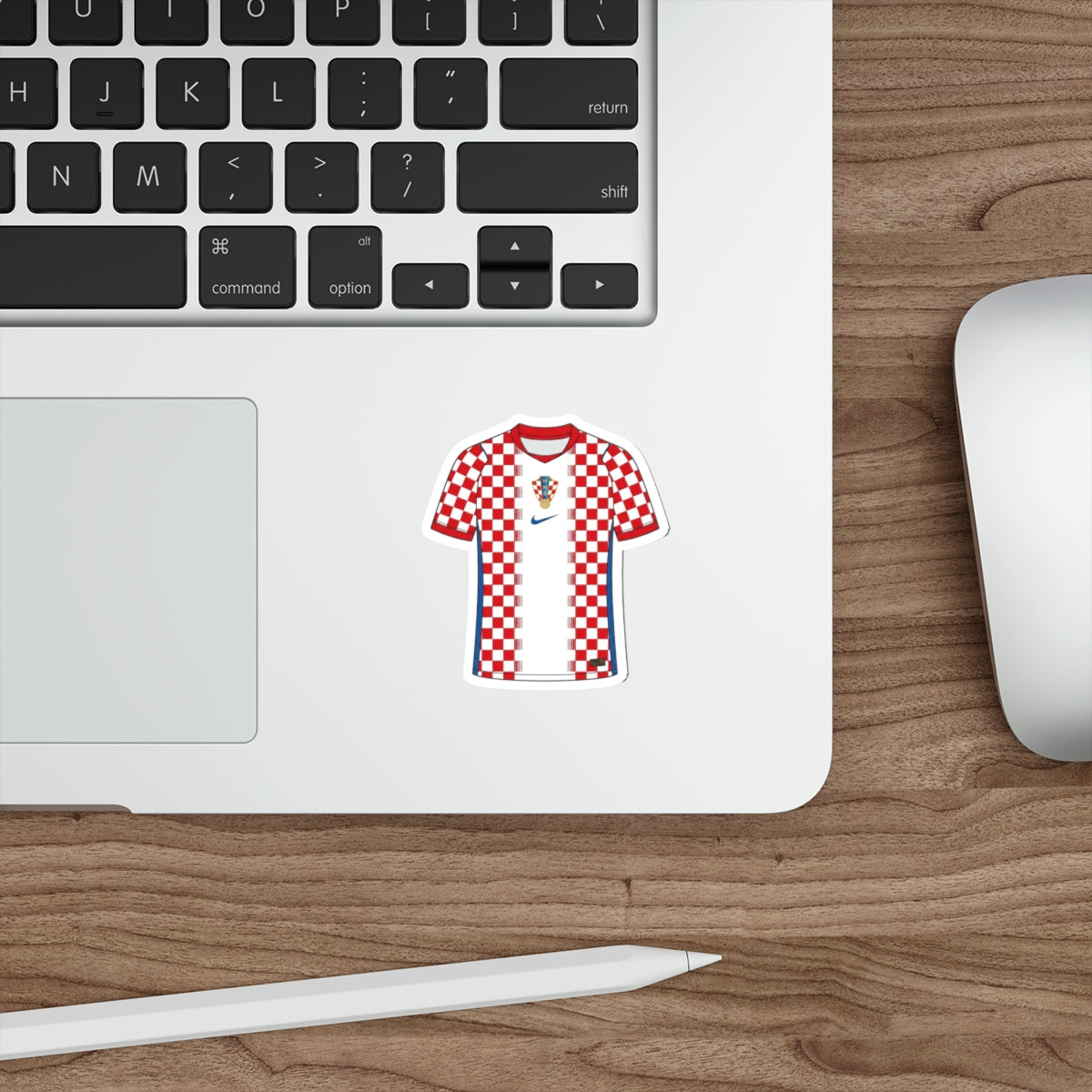 Croatia 2026 Home Kit Die-Cut Sticker – Football Vinyl Decal