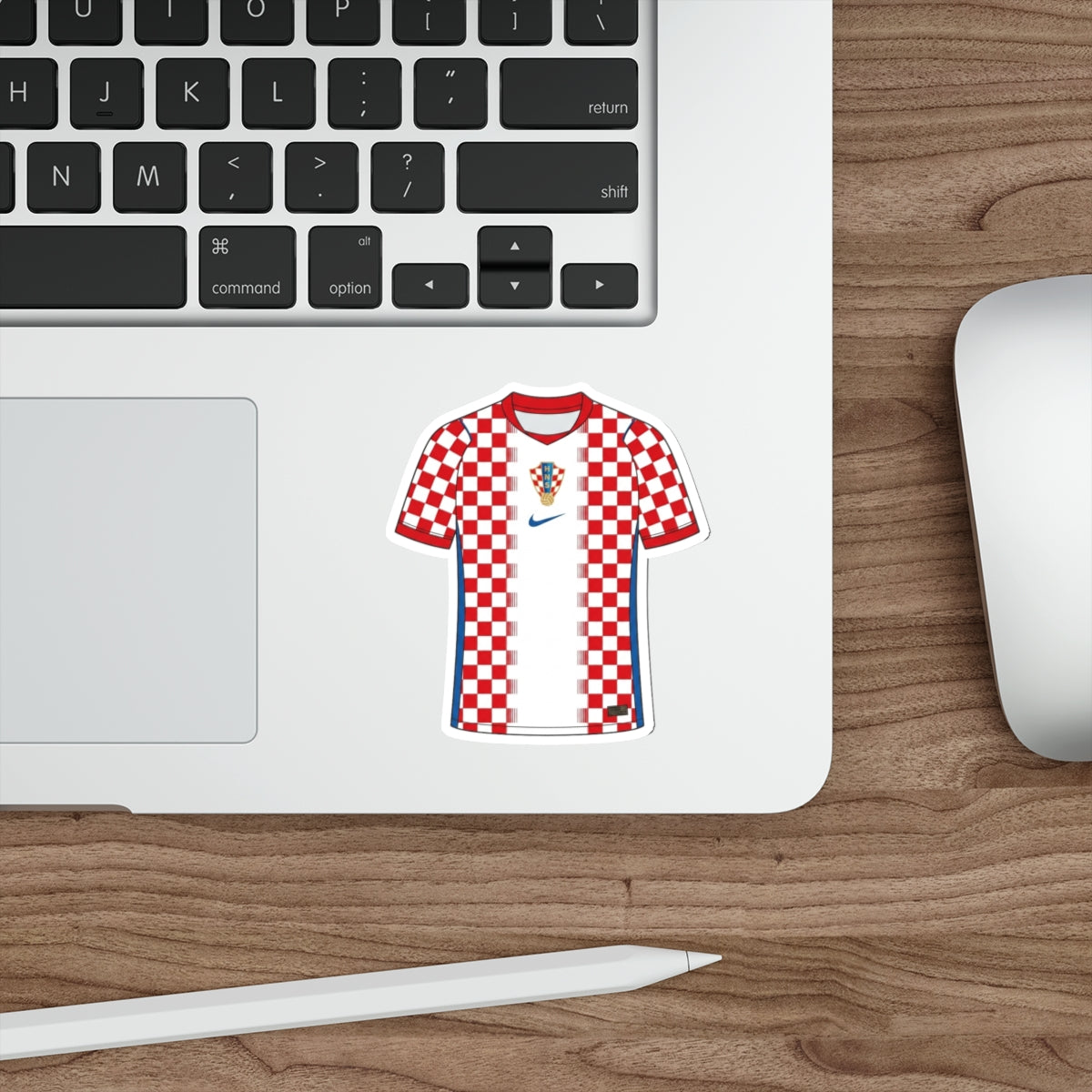 Croatia 2026 Home Kit Die-Cut Sticker – Football Vinyl Decal