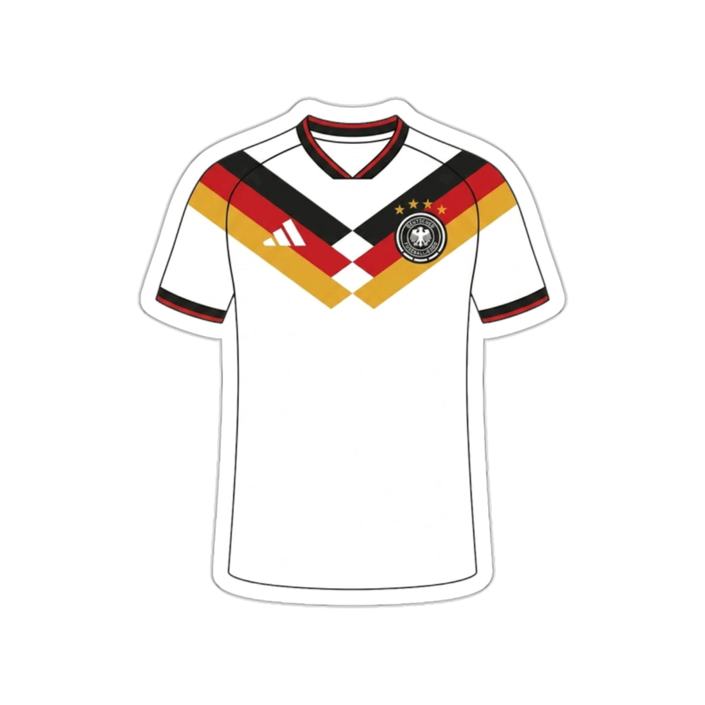 Germany 2026 Home Kit Die-Cut Sticker – Football Vinyl Decal