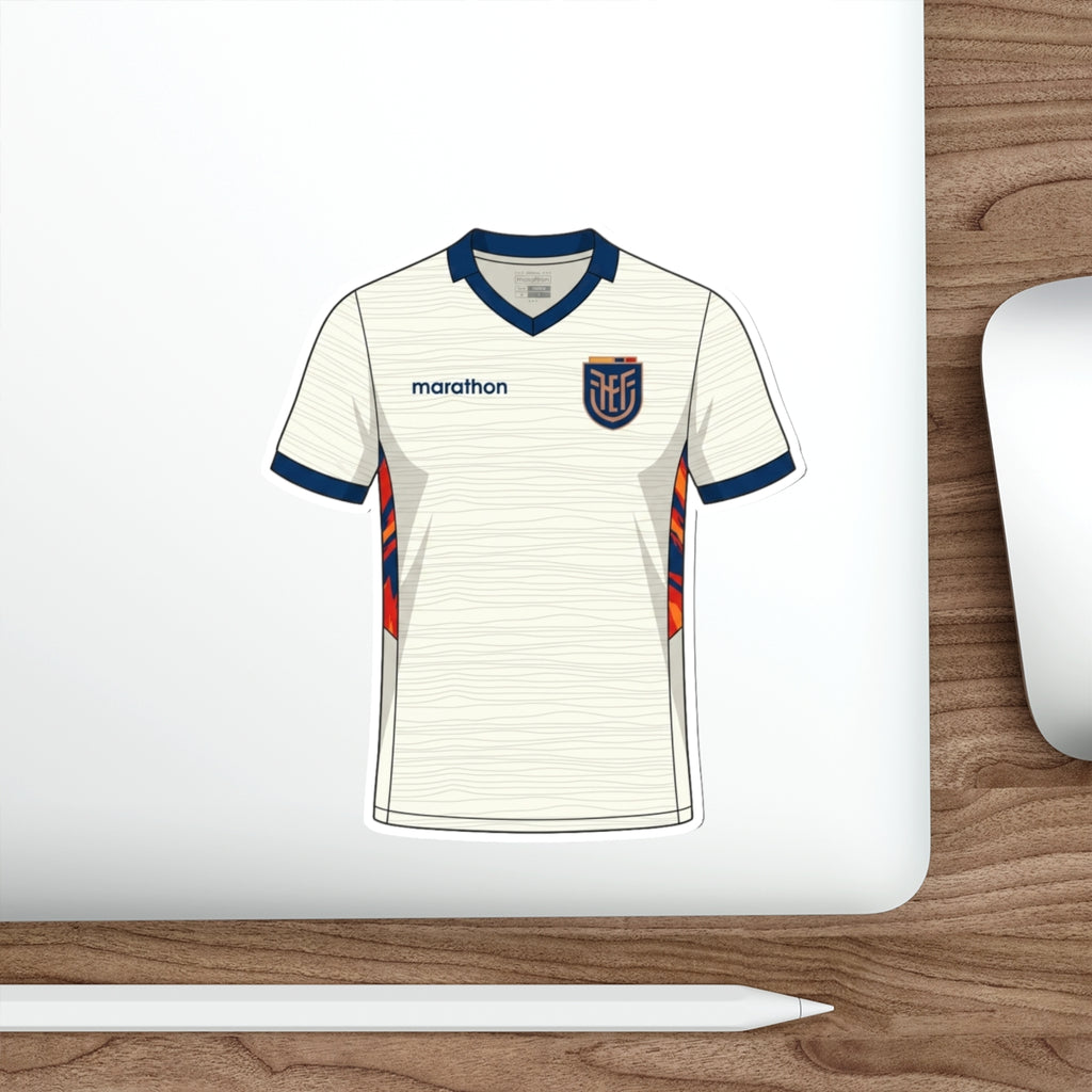 Ecuador 2026 Third Kit Die-Cut Sticker – Football Vinyl Decal
