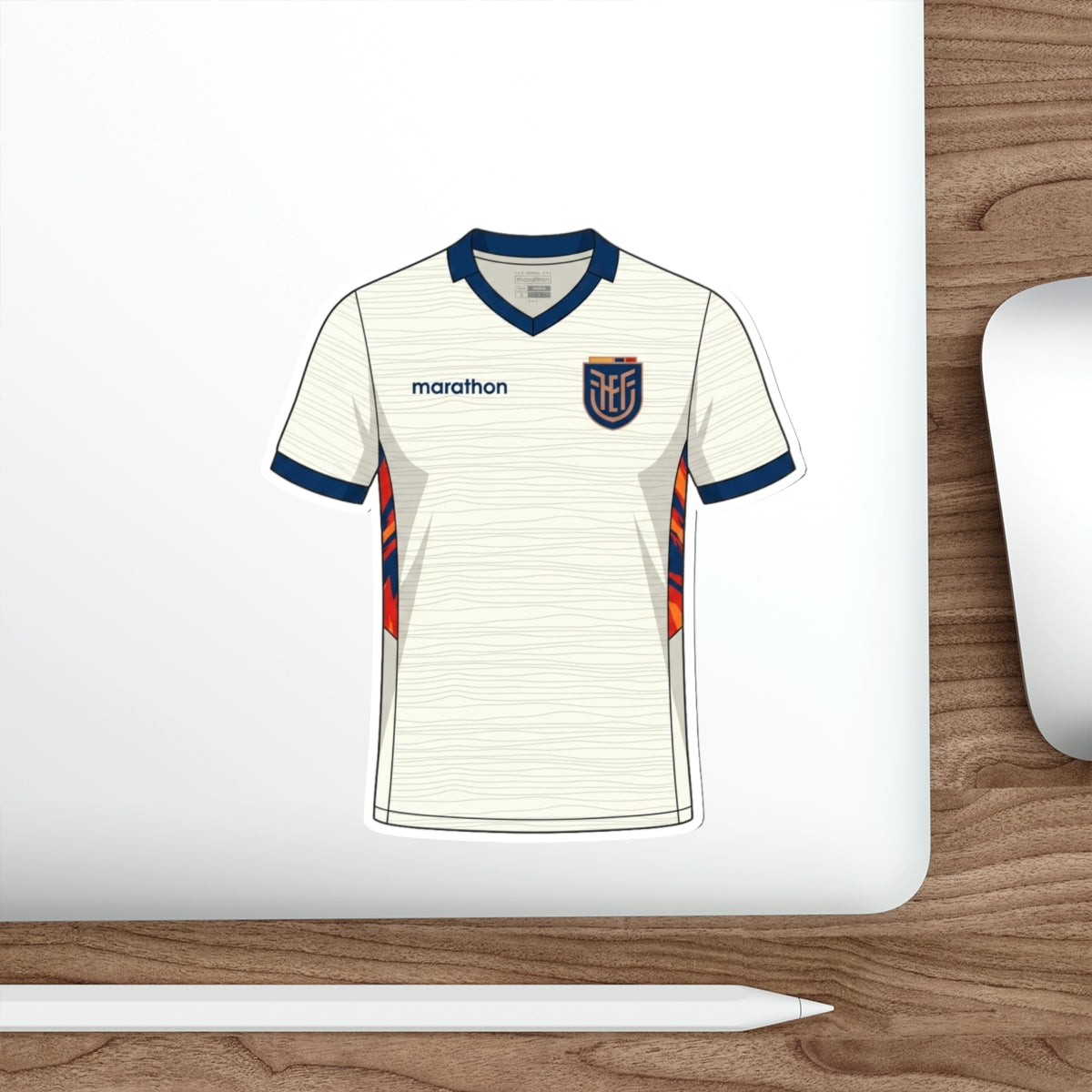 Ecuador 2026 Third Kit Die-Cut Sticker – Football Vinyl Decal