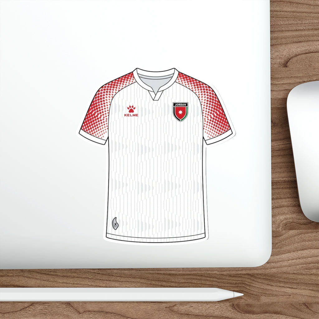 Jordan 2026 Home Kit Die-Cut Sticker – National Football Vinyl Decal