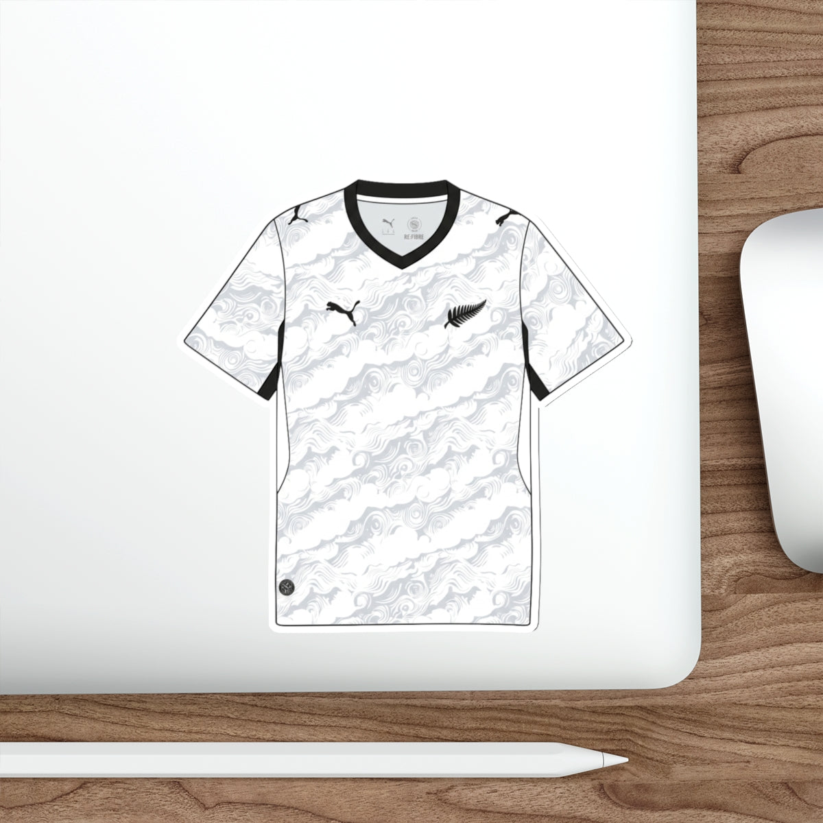 New Zealand 2026 Away Kit Die-Cut Sticker – Soccer Vinyl Decal
