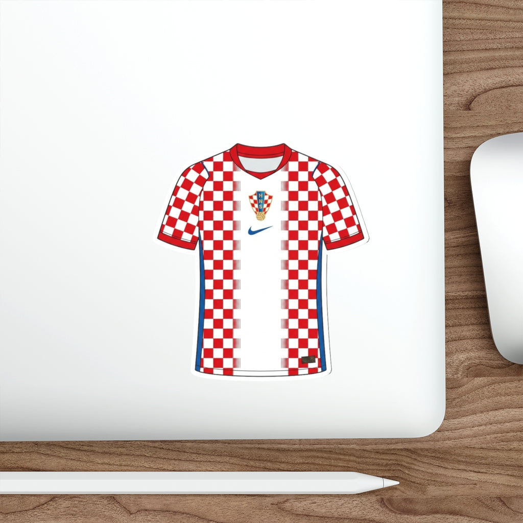 Croatia 2026 Home Kit Die-Cut Sticker – Football Vinyl Decal