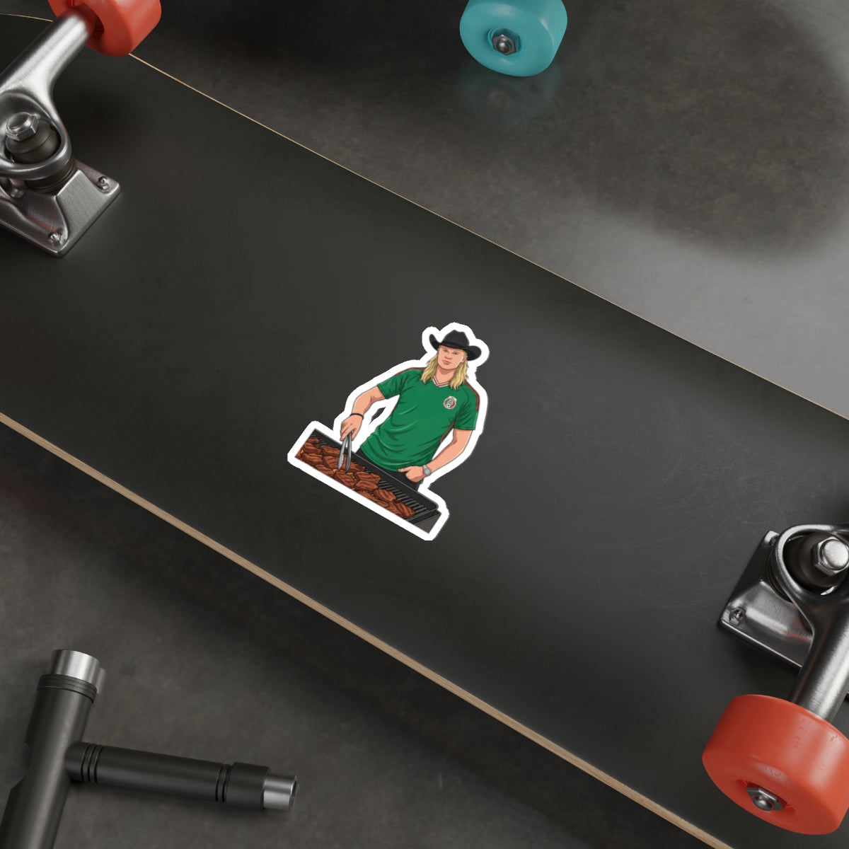 Erling Haaland - El Haaland Norteño Asador Sticker