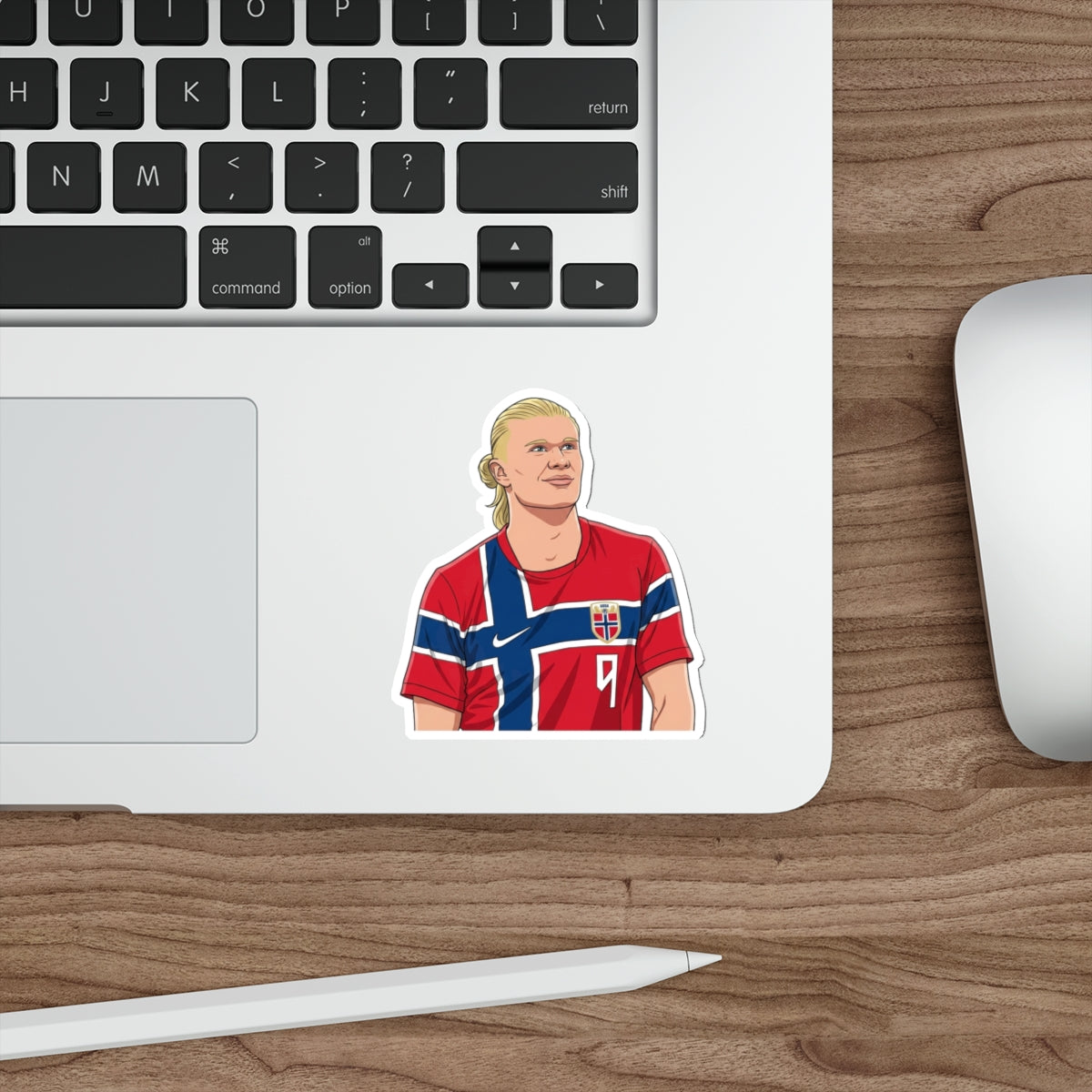ERLING HAALAND - HAALAND HERMANO STICKER