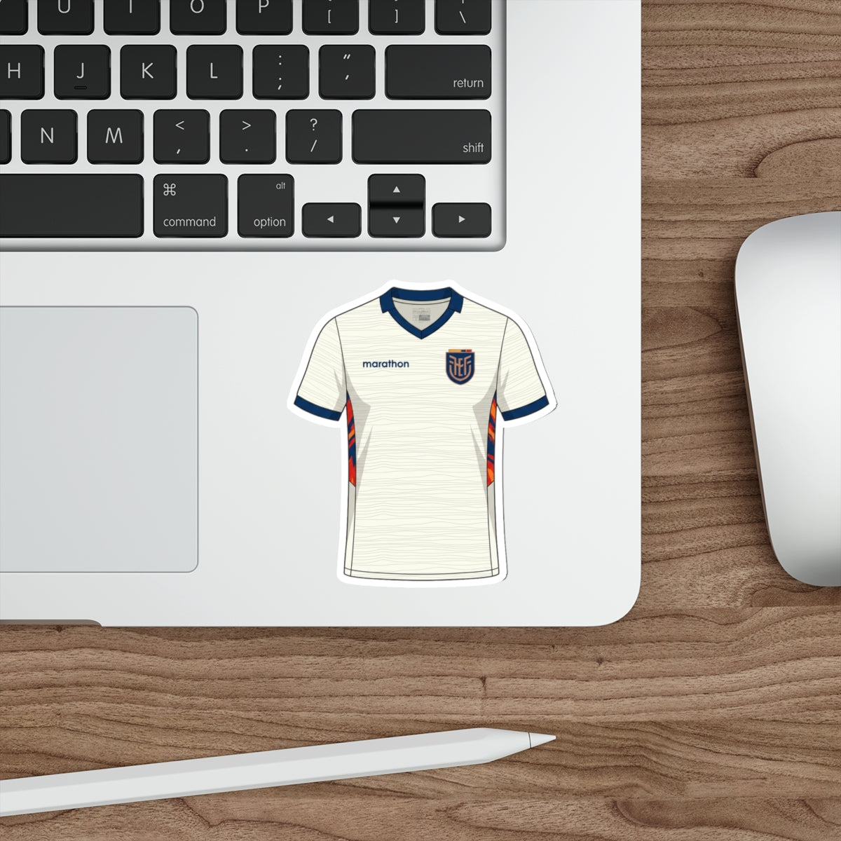Ecuador 2026 Third Kit Die-Cut Sticker – Football Vinyl Decal