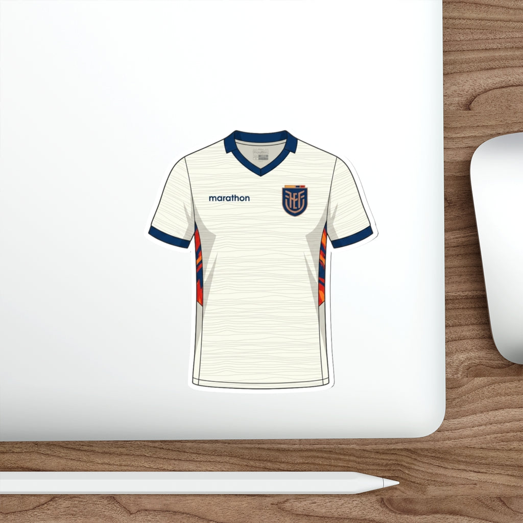 Ecuador 2026 Third Kit Die-Cut Sticker – Football Vinyl Decal
