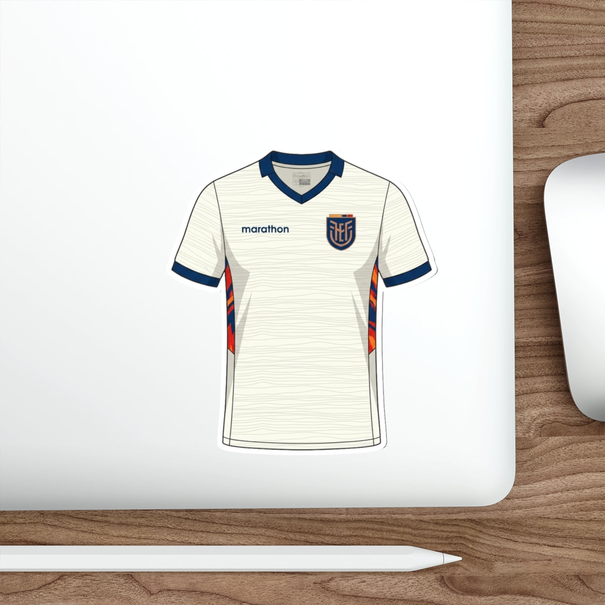 Ecuador 2026 Third Kit Die-Cut Sticker – Football Vinyl Decal