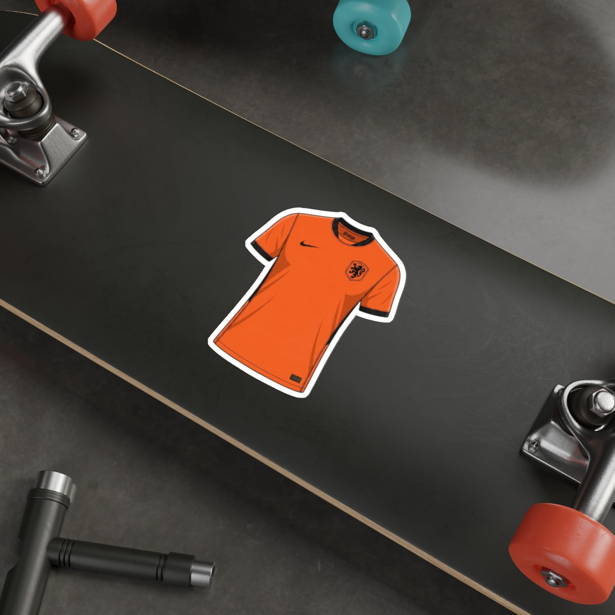 Netherlands 2024 Home Kit Die-Cut Sticker – Oranje Football Vinyl Decal