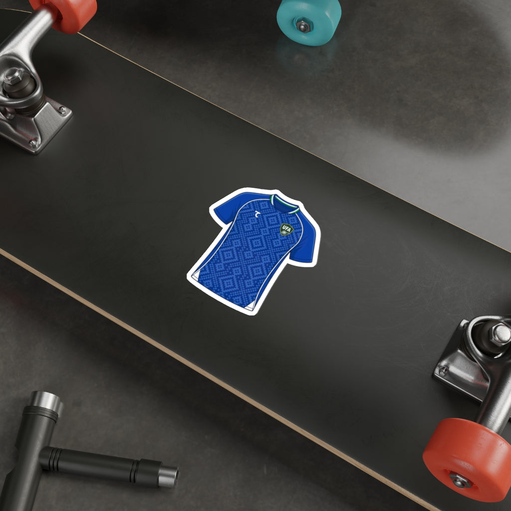 Uzbekistan 2026 Home Kit Die-Cut Sticker – Football Vinyl Decal
