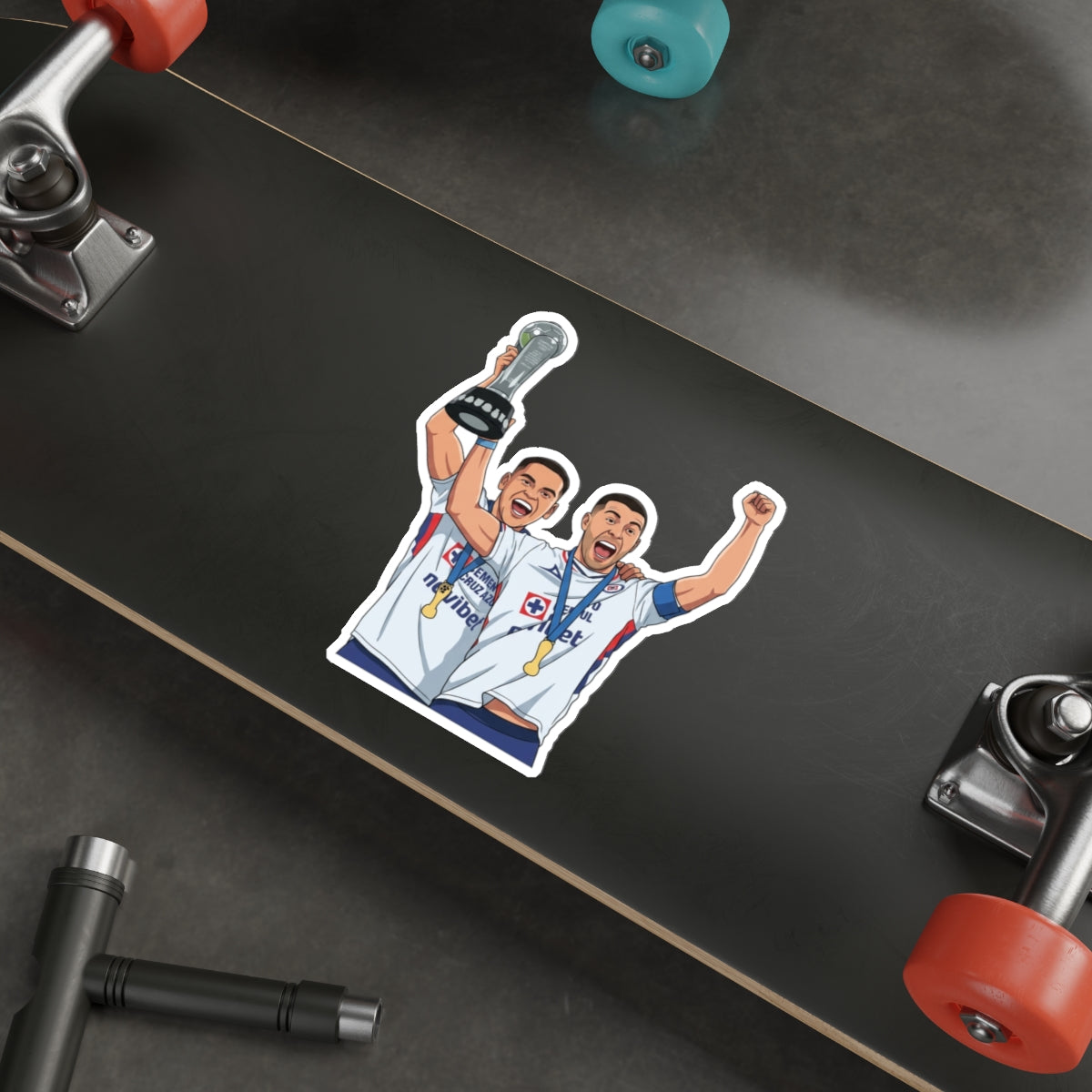 CHARLY Y LIRA - LA DECIMA CLAUSURA 2026 CHAMPIONS STICKER