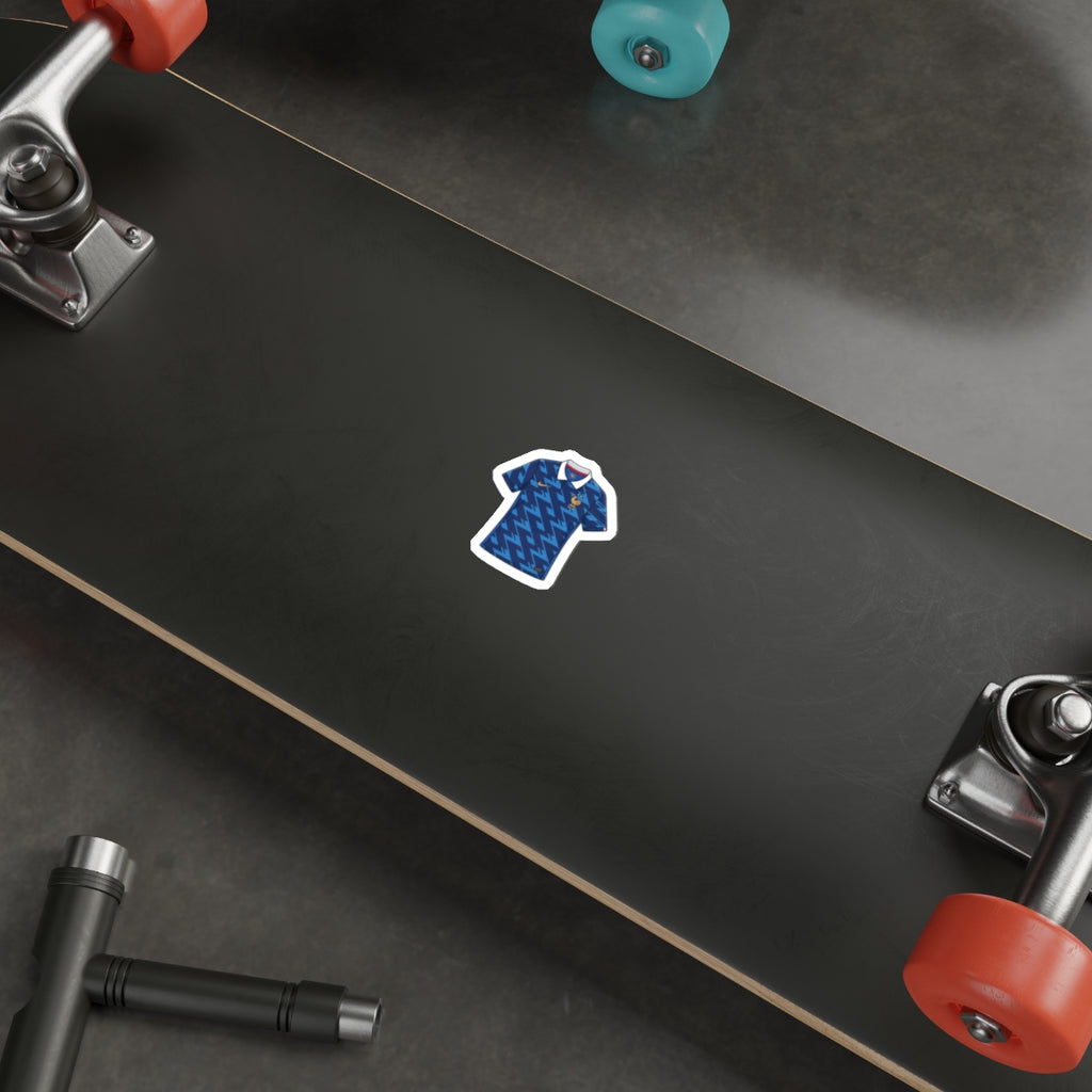 France 2026 Home Kit Die-Cut Sticker – Football Vinyl Decal