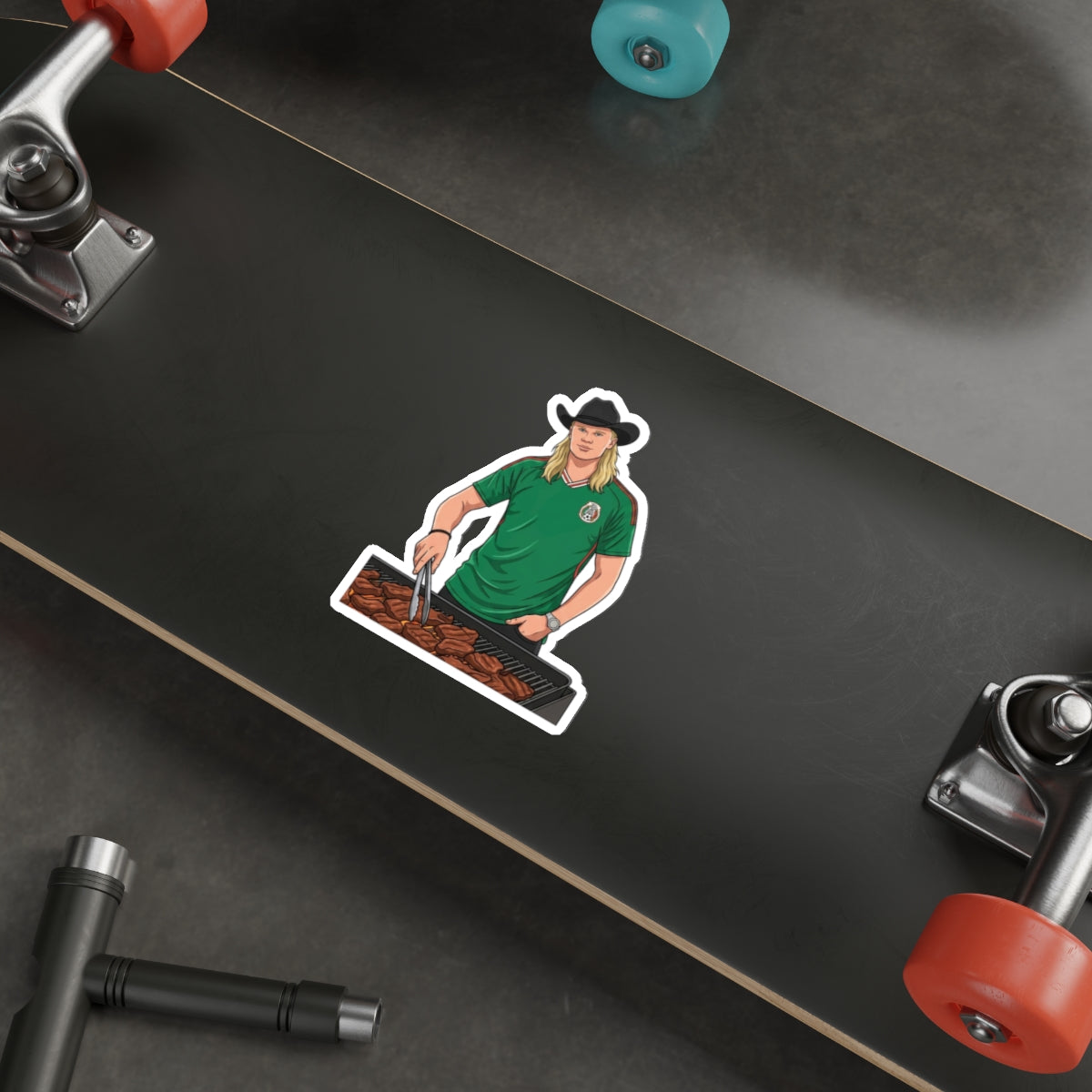 Erling Haaland - El Haaland Norteño Asador Sticker