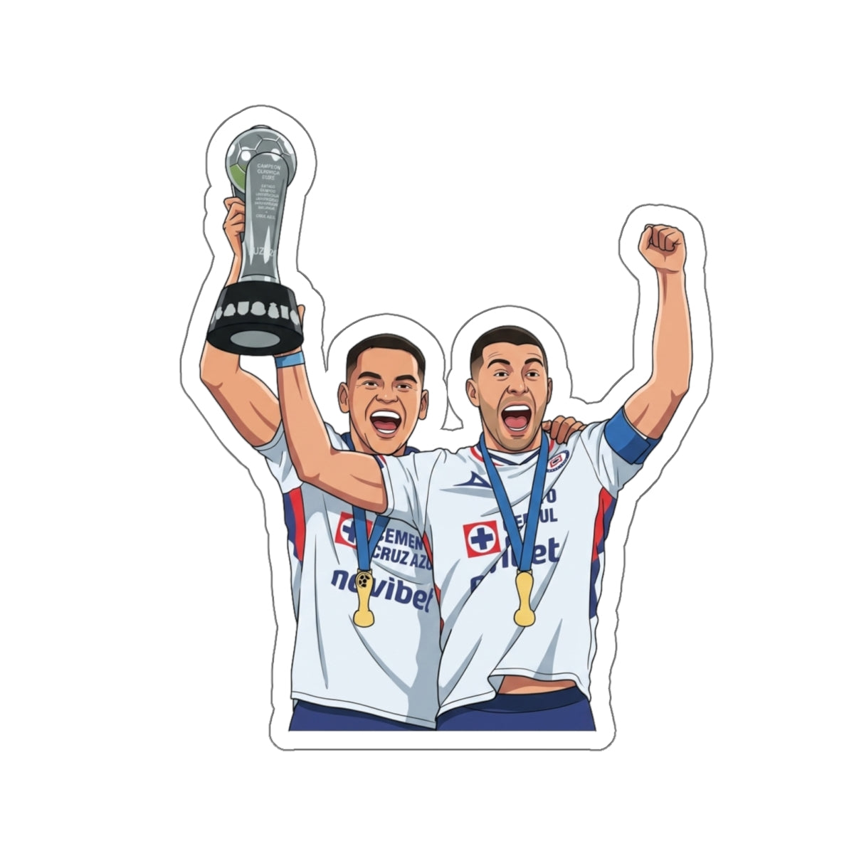 CHARLY Y LIRA - LA DECIMA CLAUSURA 2026 CHAMPIONS STICKER