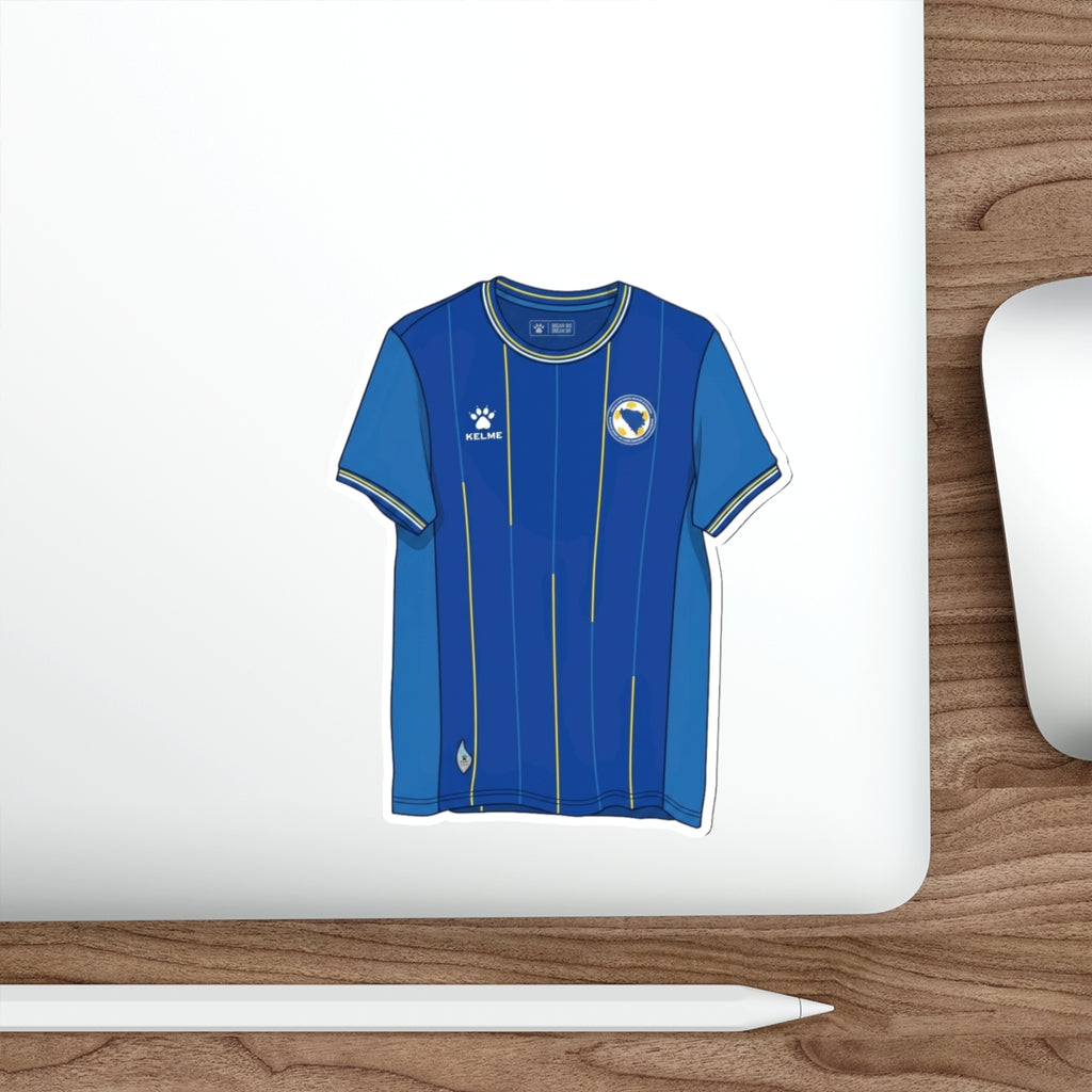 Bosnia & Herzegovina 2026 Home Kit Die-Cut Sticker – Soccer Vinyl Decal