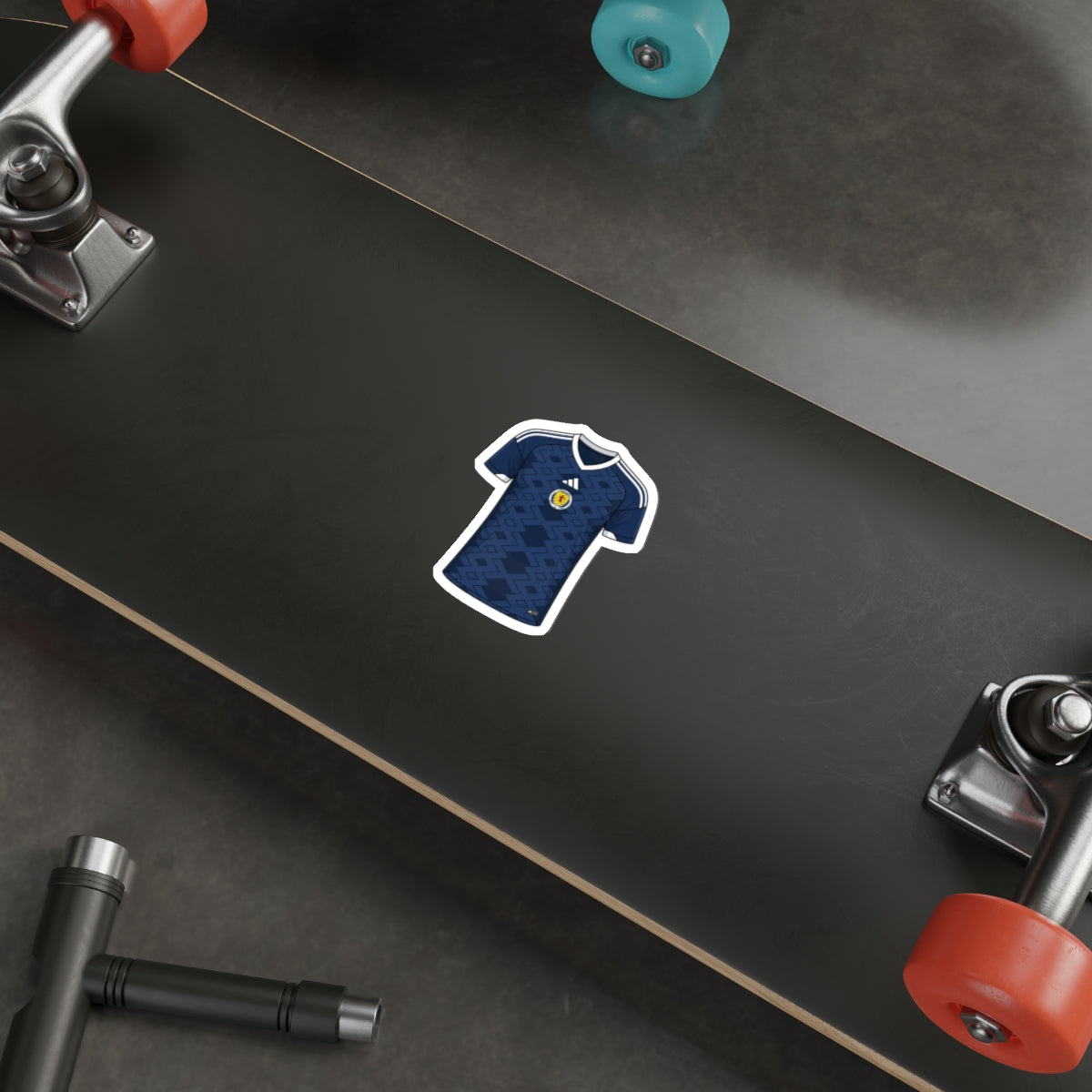 Scotland 2026 Home Kit Die-Cut Sticker – Football Vinyl Decal