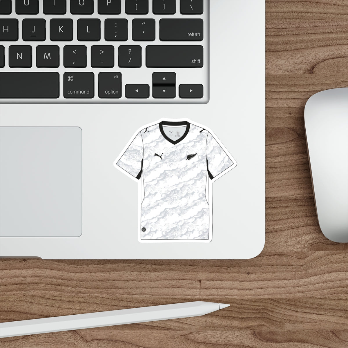 New Zealand 2026 Away Kit Die-Cut Sticker – Soccer Vinyl Decal