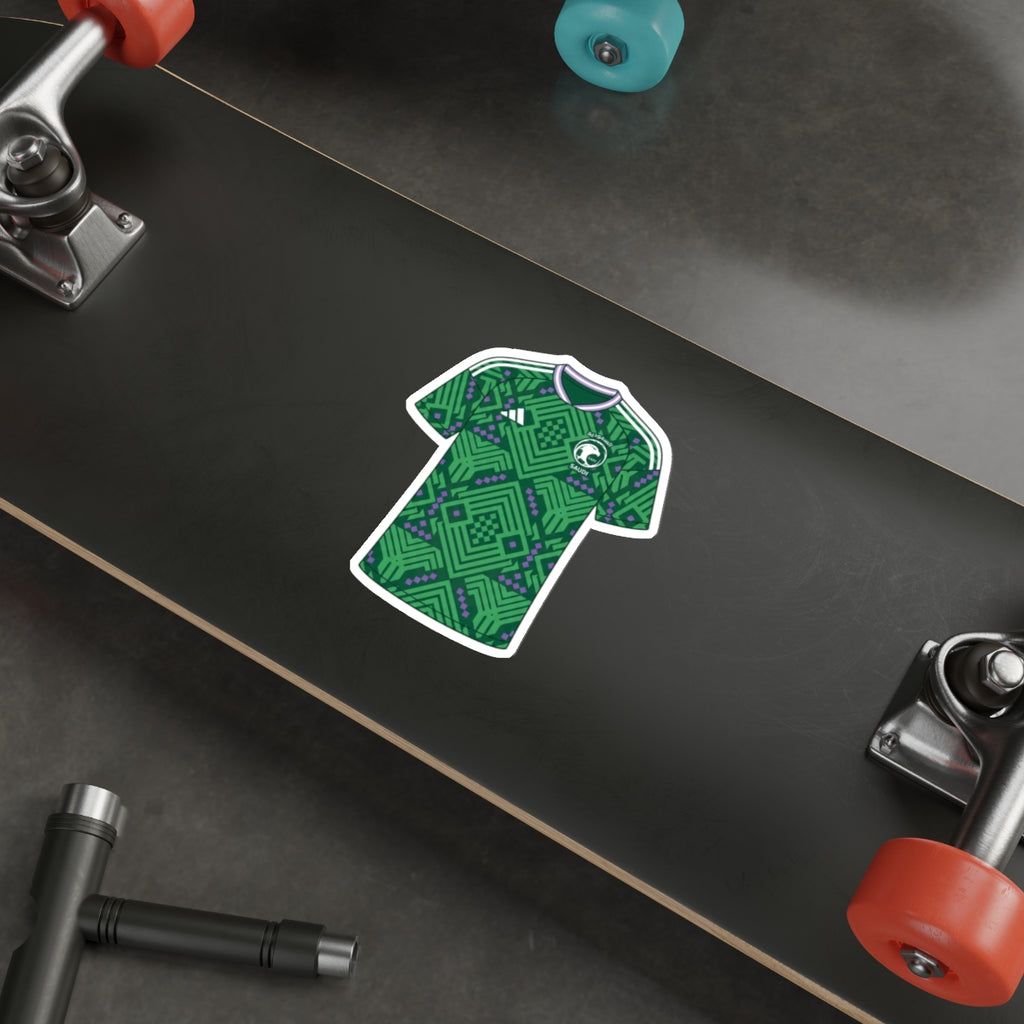 Saudi Arabia 2026 Home Kit Die-Cut Sticker – Football Vinyl Decal