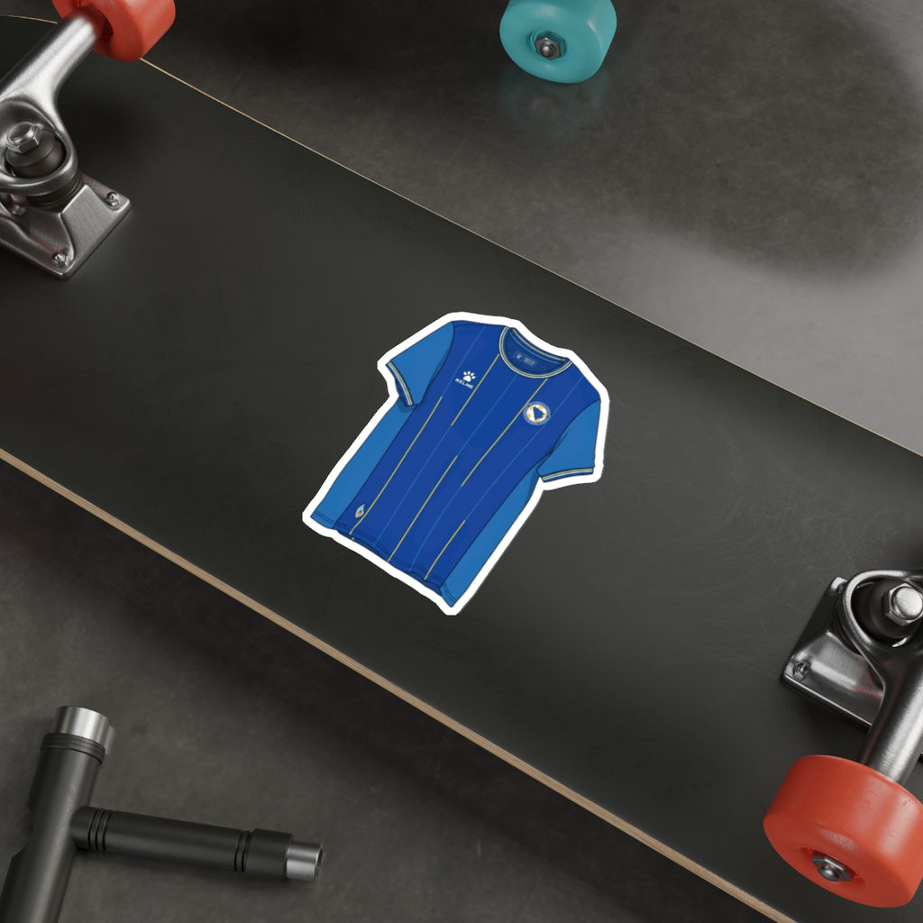 Bosnia & Herzegovina 2026 Home Kit Die-Cut Sticker – Soccer Vinyl Decal