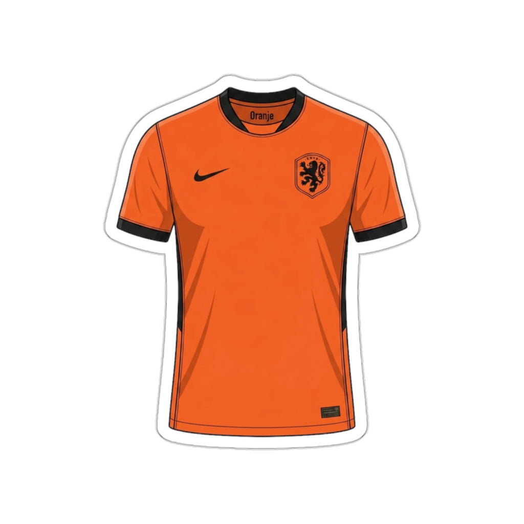 Netherlands 2024 Home Kit Die-Cut Sticker – Oranje Football Vinyl Decal