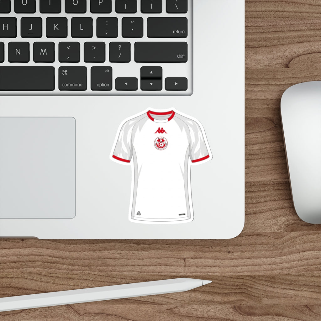 Tunisia 2026 Home Kit Die-Cut Sticker – Football Vinyl Decal