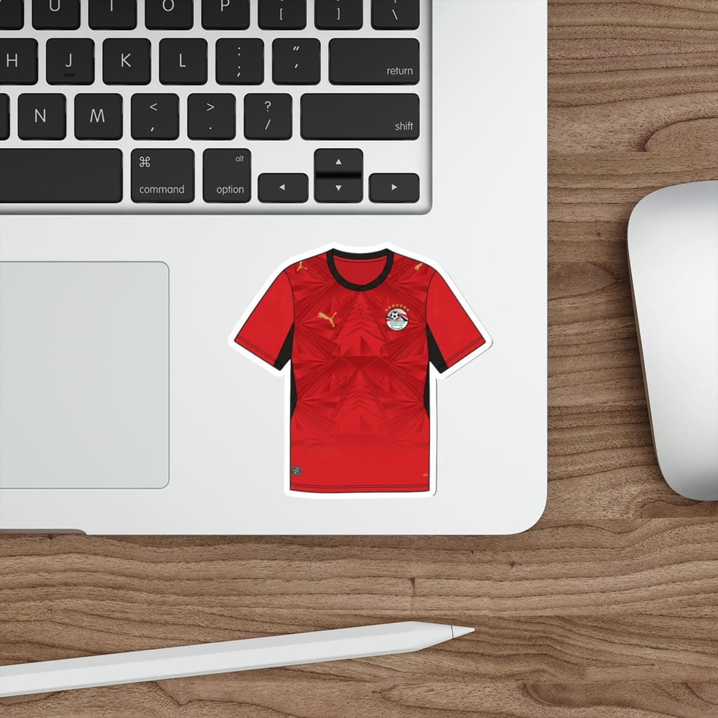 Egypt 2026 Home Kit Die-Cut Sticker – Football Vinyl Decal