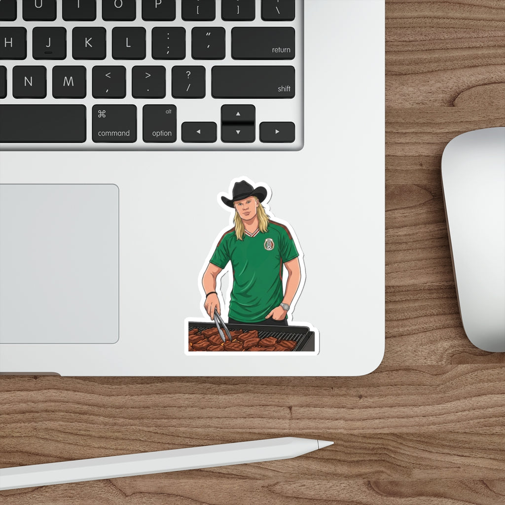 Erling Haaland - El Haaland Norteño Asador Sticker