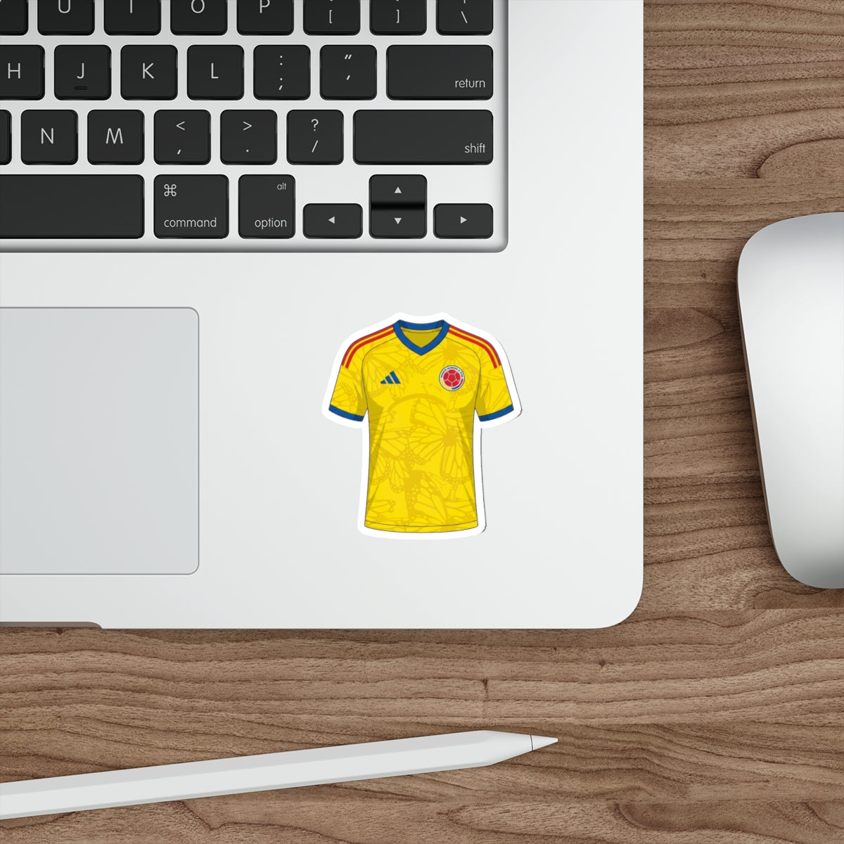 Colombia 2026 Home Kit Die-Cut Sticker – Football Vinyl Decal