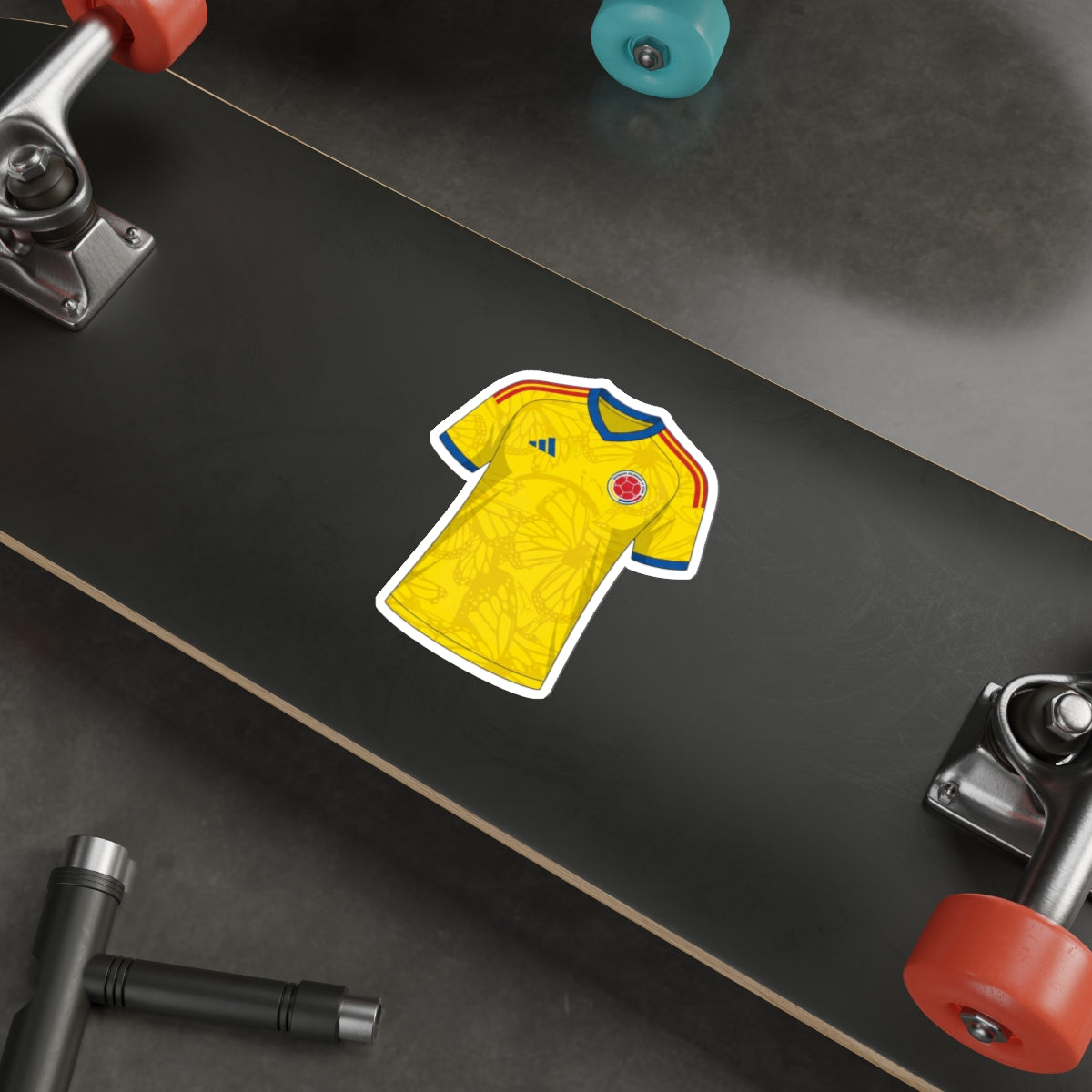Colombia 2026 Home Kit Die-Cut Sticker – Football Vinyl Decal