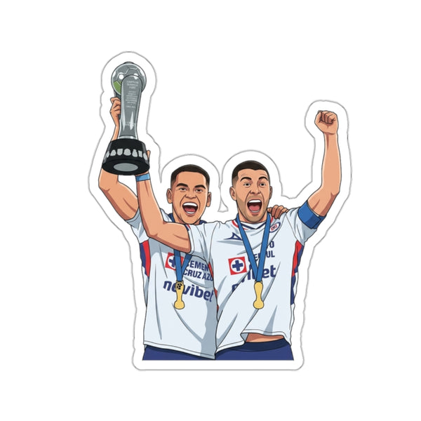 CHARLY Y LIRA - LA DECIMA CLAUSURA 2026 CHAMPIONS STICKER