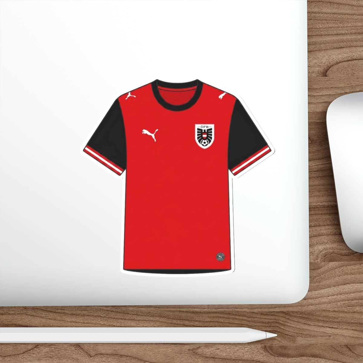 Puma Austria 2026 Men's Home Soccer Jersey