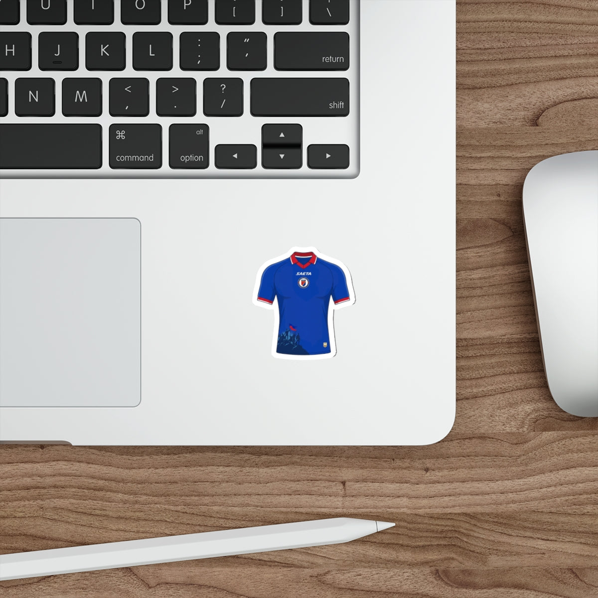Haiti 2026 Home Kit Die-Cut Sticker – Les Grenadiers Vinyl Decal